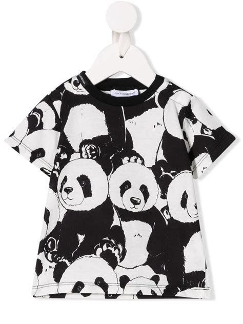 t shirt panda dolce gabbana|dolce and gabbana t shirts.